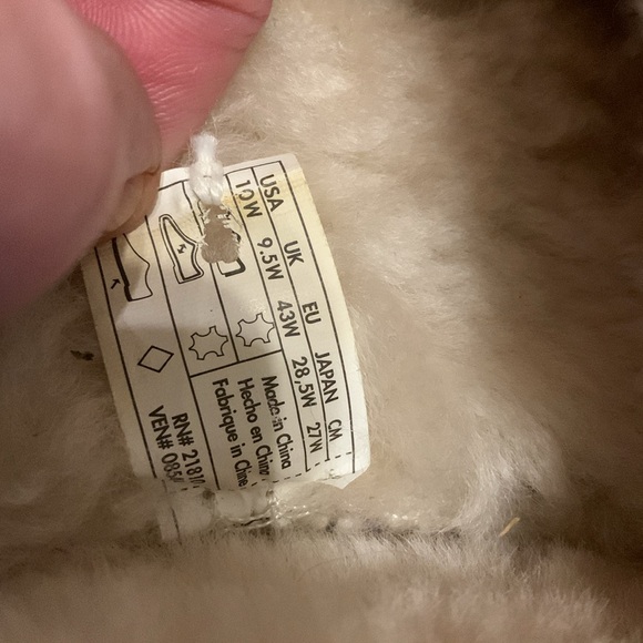 Fireside by Dearfoams Melbourne Genuine Shearling Moccasin Slipper Men size 10W - Picture 15 of 17